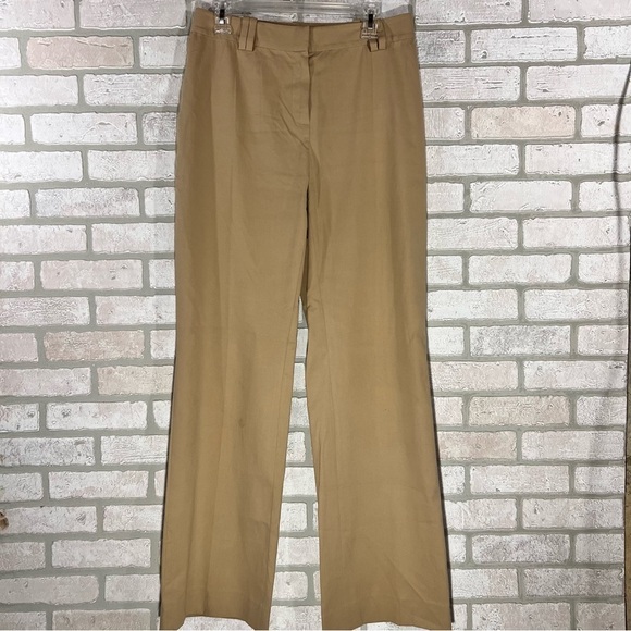 St. John Sport High Rise Khaki Trousers Size 10 - Picture 2 of 10